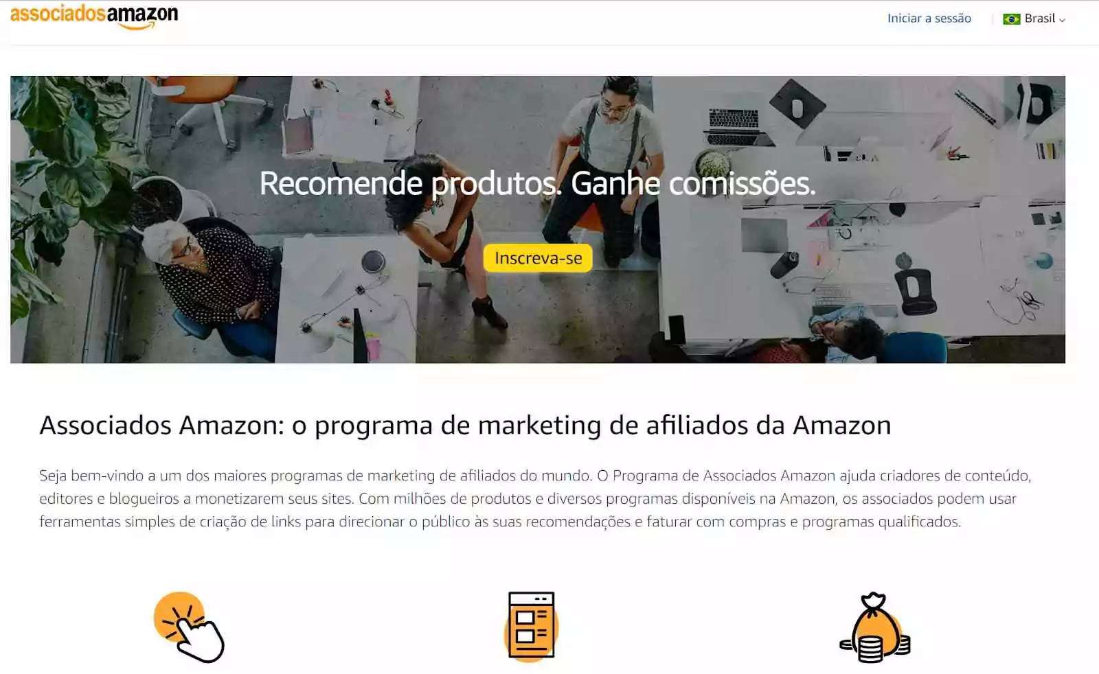 inicio-da-plataforma-amazon-associados