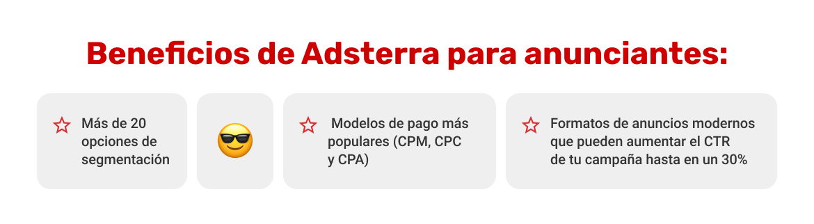 Beneficios de Adsterra