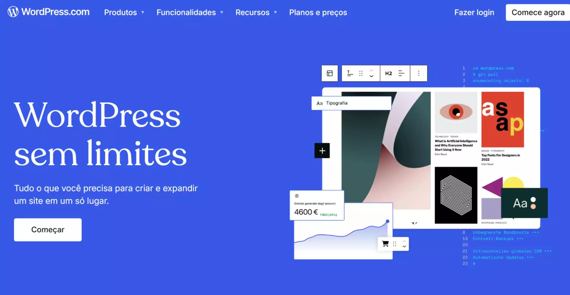 pagina-inicial-do-wordpress