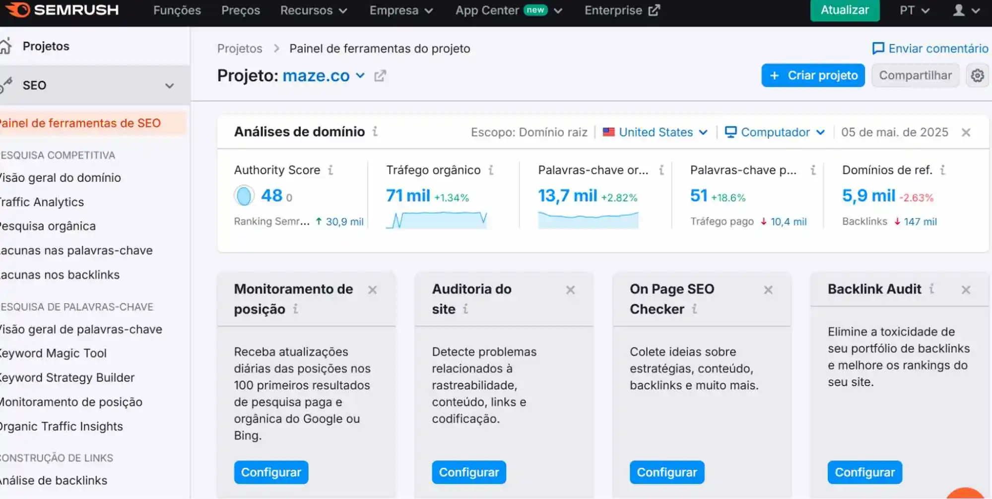 plataforma-de-analise-de-seo-semrush