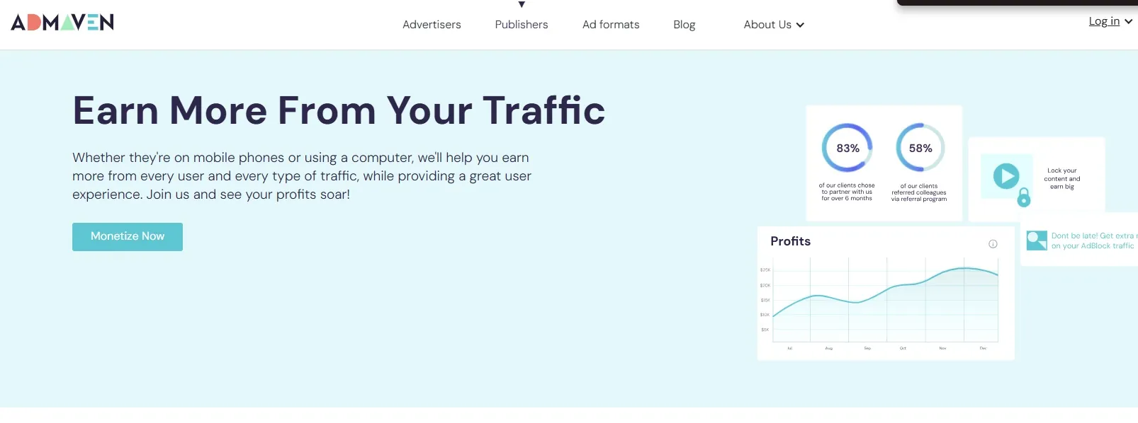 pagina-de-publishers-de-admaven