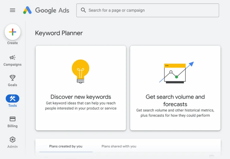 google-keyword-planner