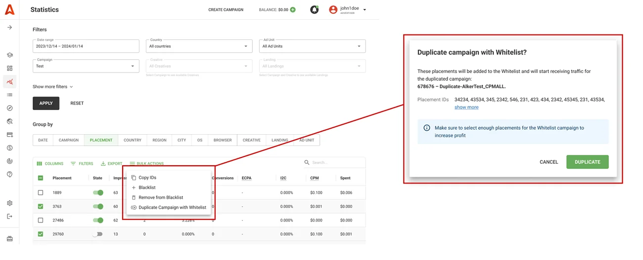 quick-whitelist-campaign-creation-process