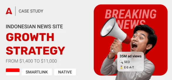 Earning from Posting Local News: $11,000 on an Indonesian News Site
