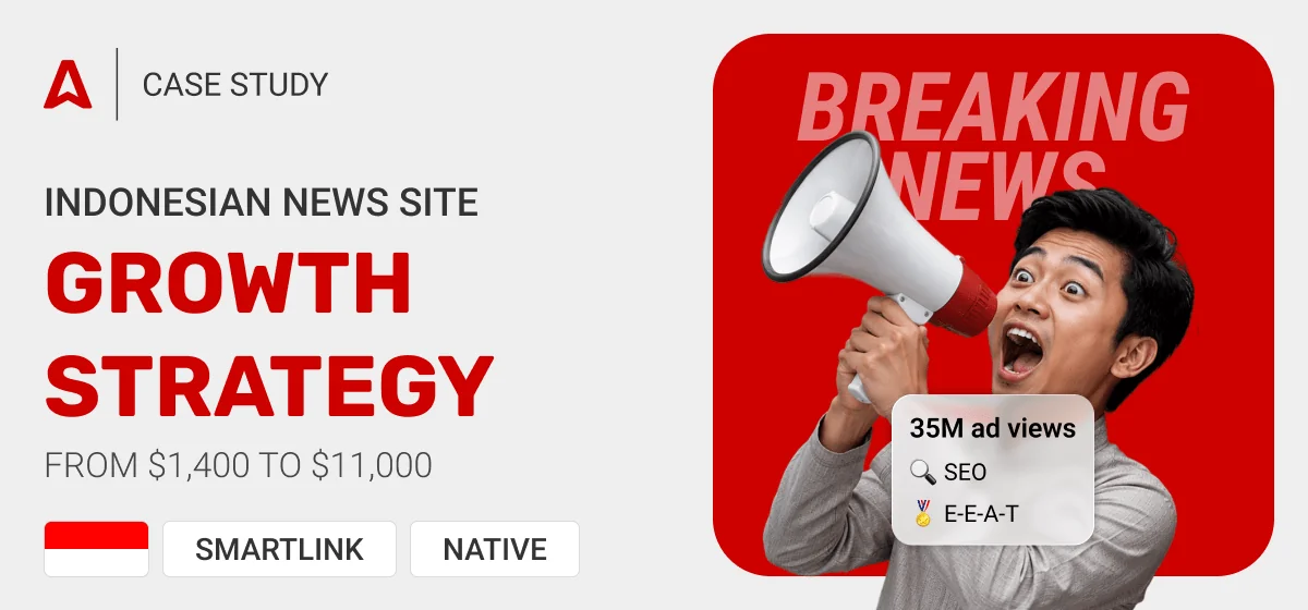 Earning from Posting Local News: $11,000 on an Indonesian News Site
