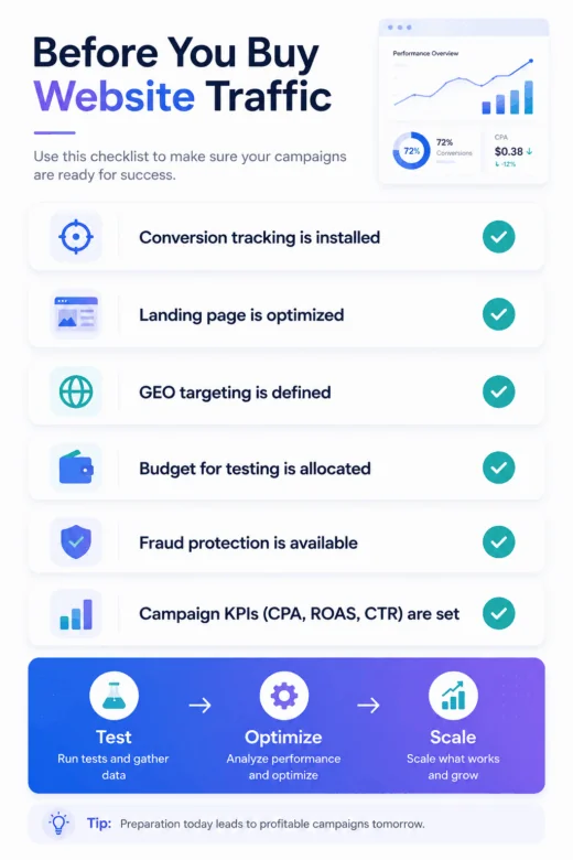advertisers checklist