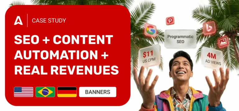 Programmatic SEO Website Monetization Case Study: $4,000 in 30 Days