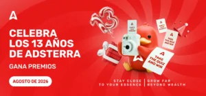 Adsterra cumple 13 años: Mantente fiel a tu personalidad. Crece mucho más allá de la riqueza
