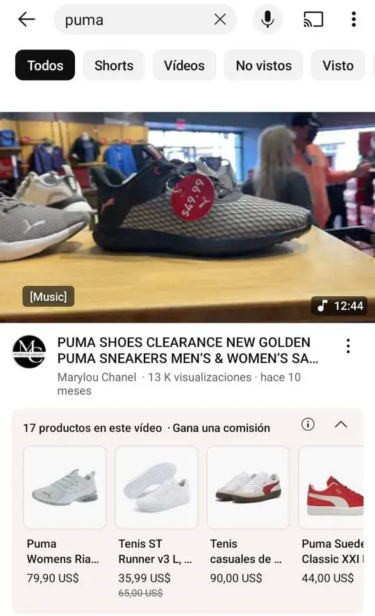 puma youtube shopping como monetizar en youtube